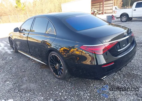 2025 Mercedes-Benz S 580 4Matic from USA, damaged, VIN W1K6G7GB3SA316789